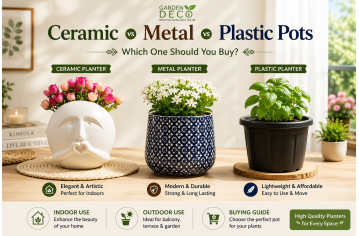 Ceramic vs Metal vs Plastic Pots: Which One Should You Buy? Ceramic vs Metal vs Plastic Pots: Which One Should You Buy?