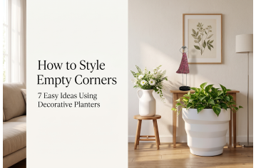How to Style Empty Corners with Decorative Planters How to Style Empty Corners with Decorative Planters